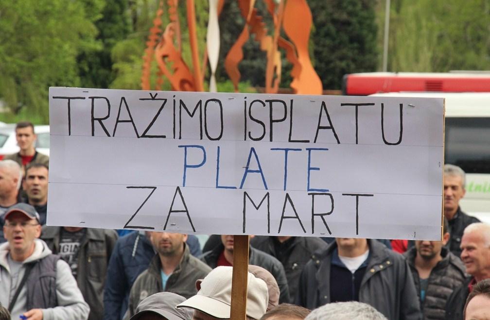 S današnjih protesta - Avaz