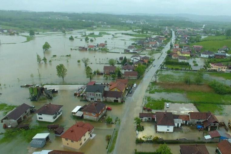 Poplave širom BiH: Najkritičnije u Unsko-sanskom kantonu, u Višegradu, Bijeljini i Goraždu bez većih problema