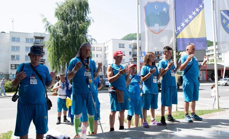 Učesnici "Marša mira" iz Dubrovnika stigli u Hadžiće