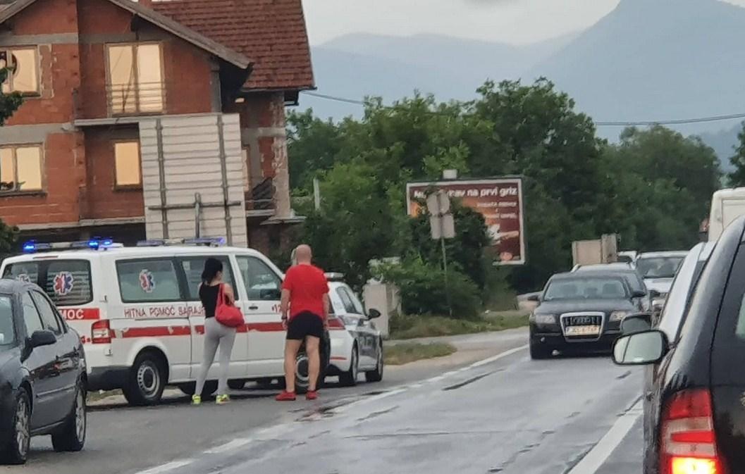 Nekoliko udesa u Sarajevu, na Dobrinji povrijeđena pješakinja