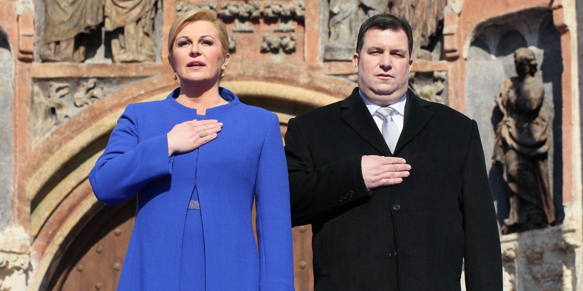 Kolinda i Jakov Kitarović:  Jedini „prvi džentlmen" na Zapadnom Balkanu - Avaz