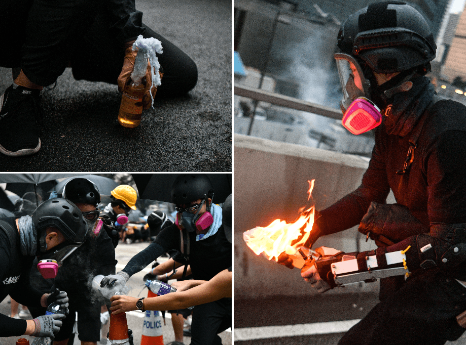 Gađali policiju Molotovljevim koktelima, oni im uzvratili suzavcima i vodenim topovima