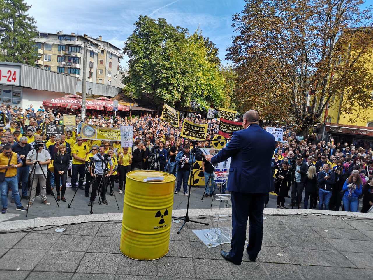 Protesti u Bosanskom Novom - Avaz