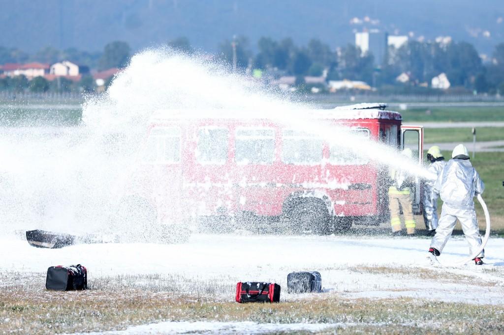 "Avionska nesreća u krugu Međunarodnog aerodroma Sarajevo"