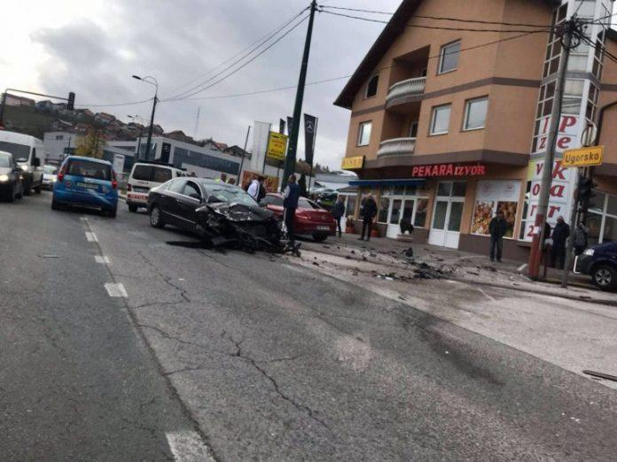 Udes u Vogošći: Troje povrijeđeno