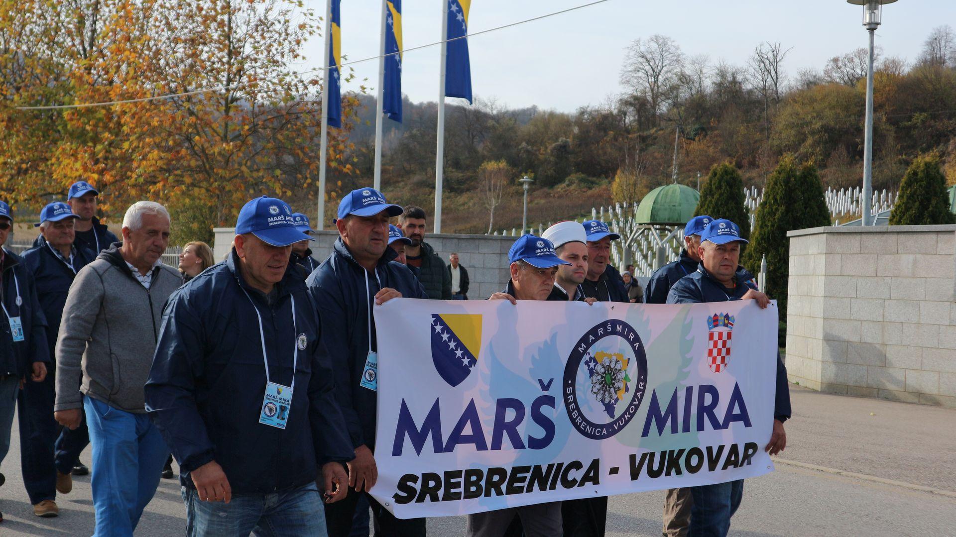 Potočari: Krenuo "Marš mira Srebrenica - Vukovar" - Avaz