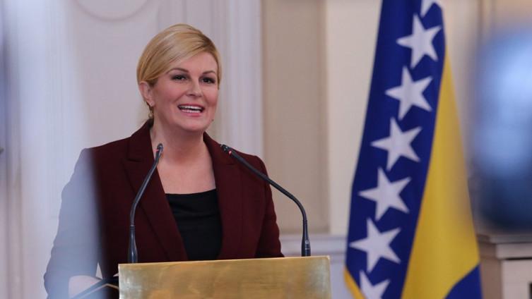 Kolinda Grabar-Kitarović dolazi sutra u BiH i gledat će "Šmizle"