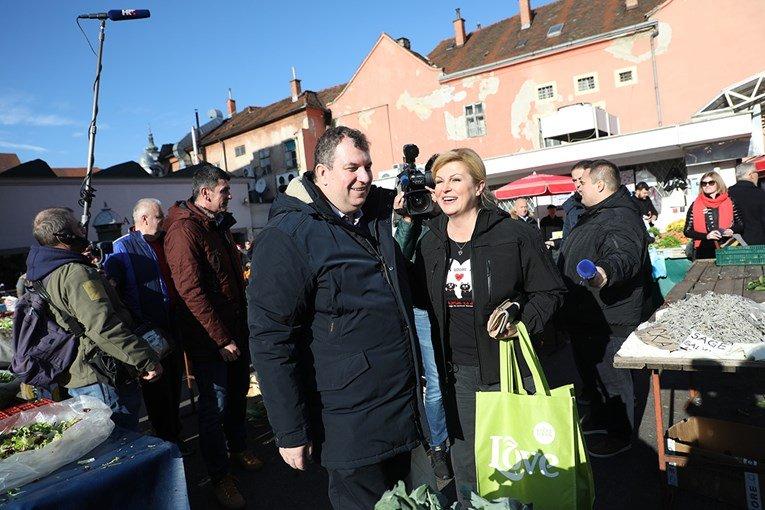 Kolinda Grabar-Kitarović došla po ribu, komentirala Milanovića: Vuk dlaku mijenja, ali ćud nikada