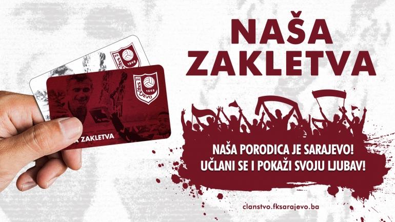 Promijenjen sistem članstva u FK Sarajevo: Nove pogodnosti za bordo navijače