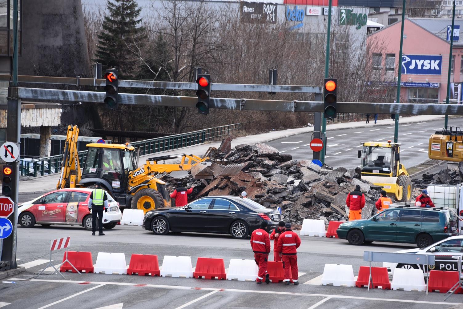 Počeli radovi na izgradnji kružnog toka na Pofalićima: Naoružajte se strpljenjem