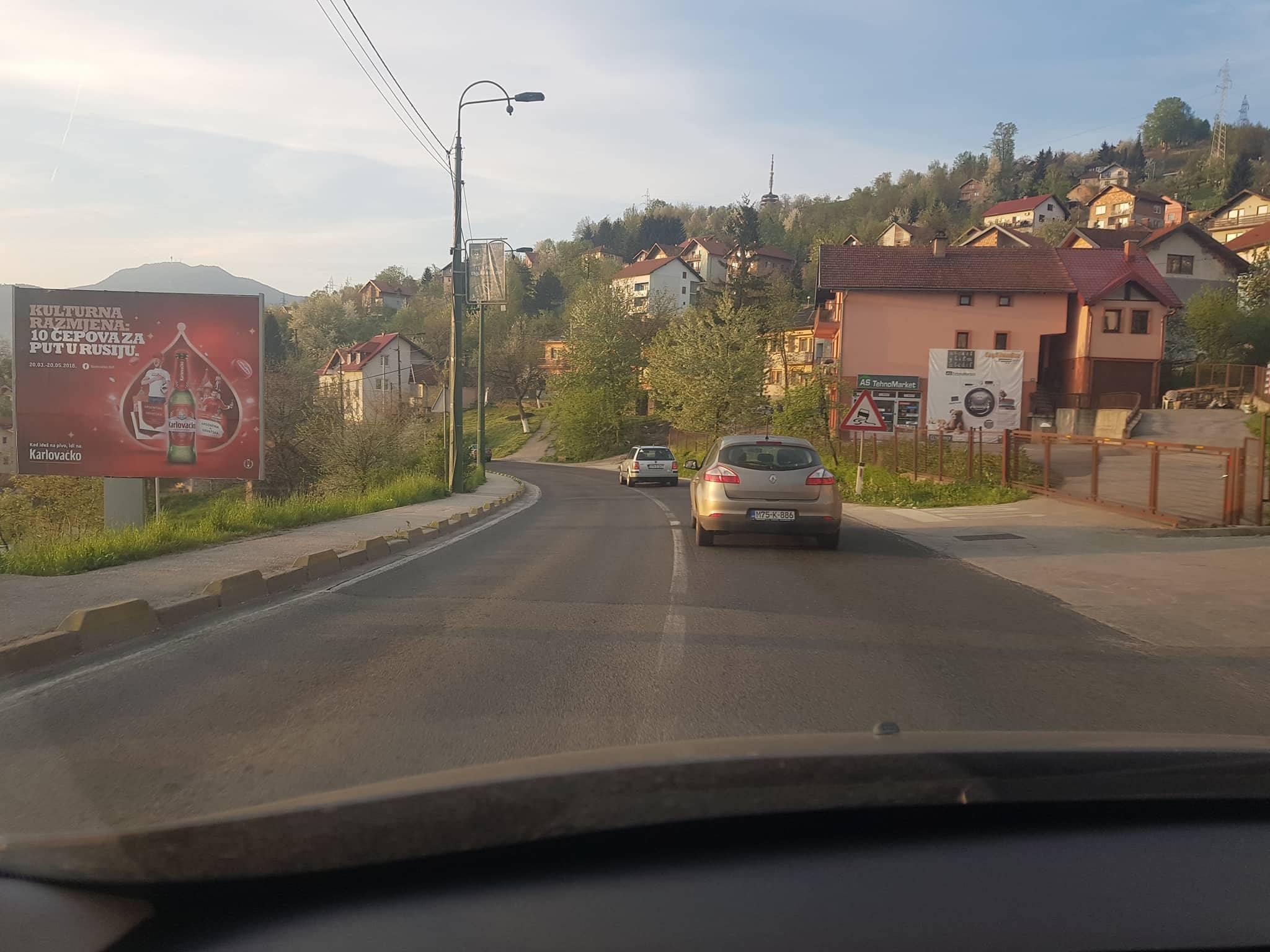 Zbog nižih temperatura u jutarnjim satima upozorava se na moguću poledicu