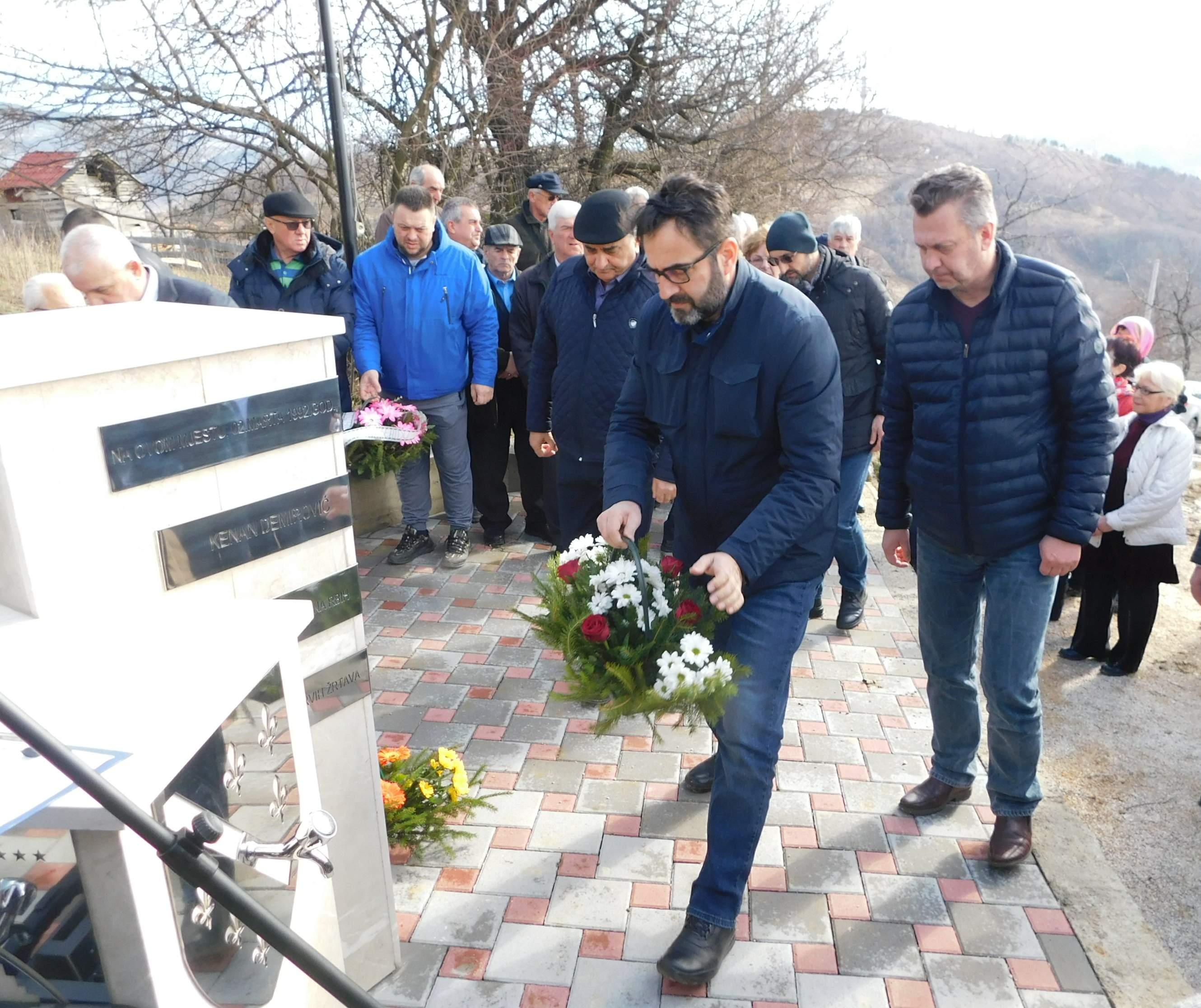 Odata počast prvoj žrtvi agresije na Bosnu i Hercegovinu