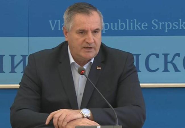 Višković: Od večeras u RS počinje policijski sat