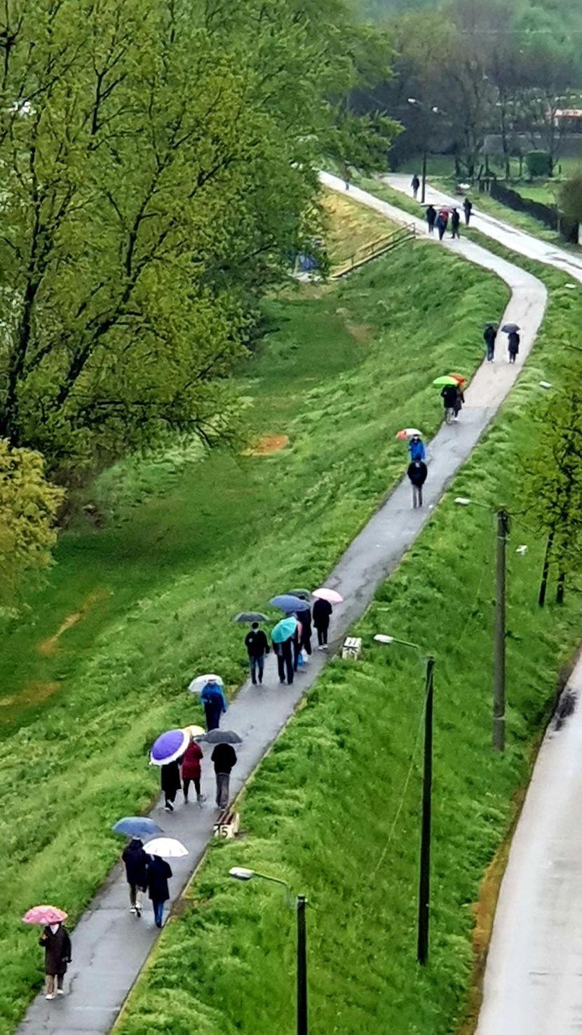 Penzioneri u šetnji pored Morave - Avaz