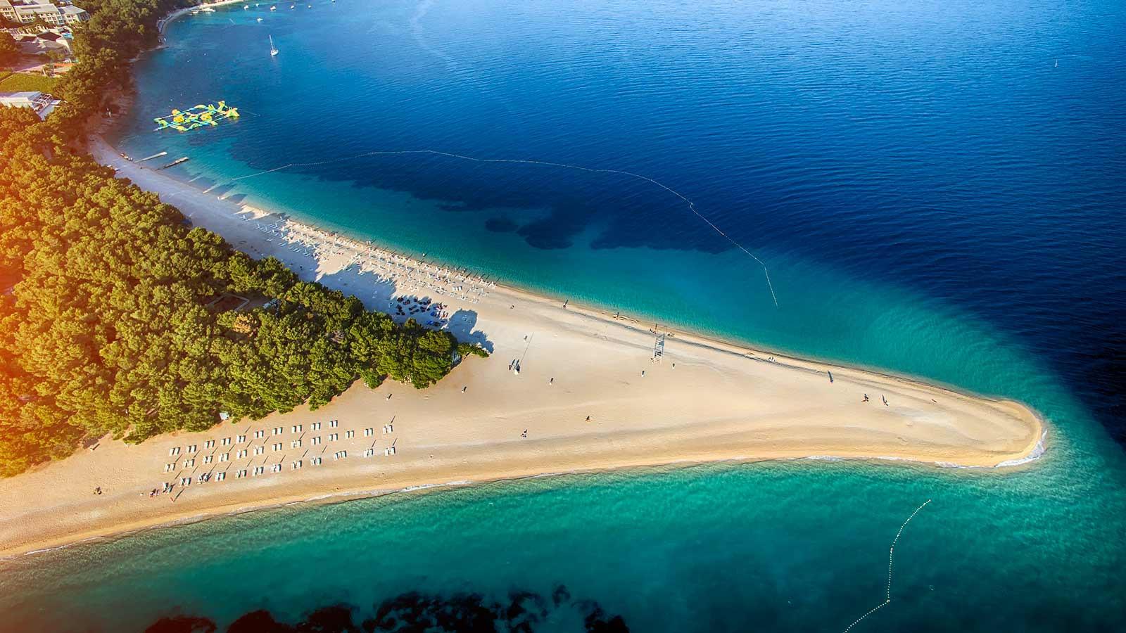 Plaža Zlatni rat - Avaz