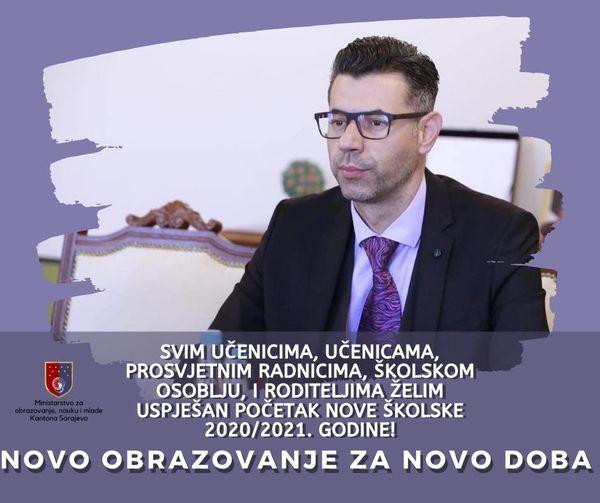 Ministar Krivić poželio sretan početak nastave - Avaz