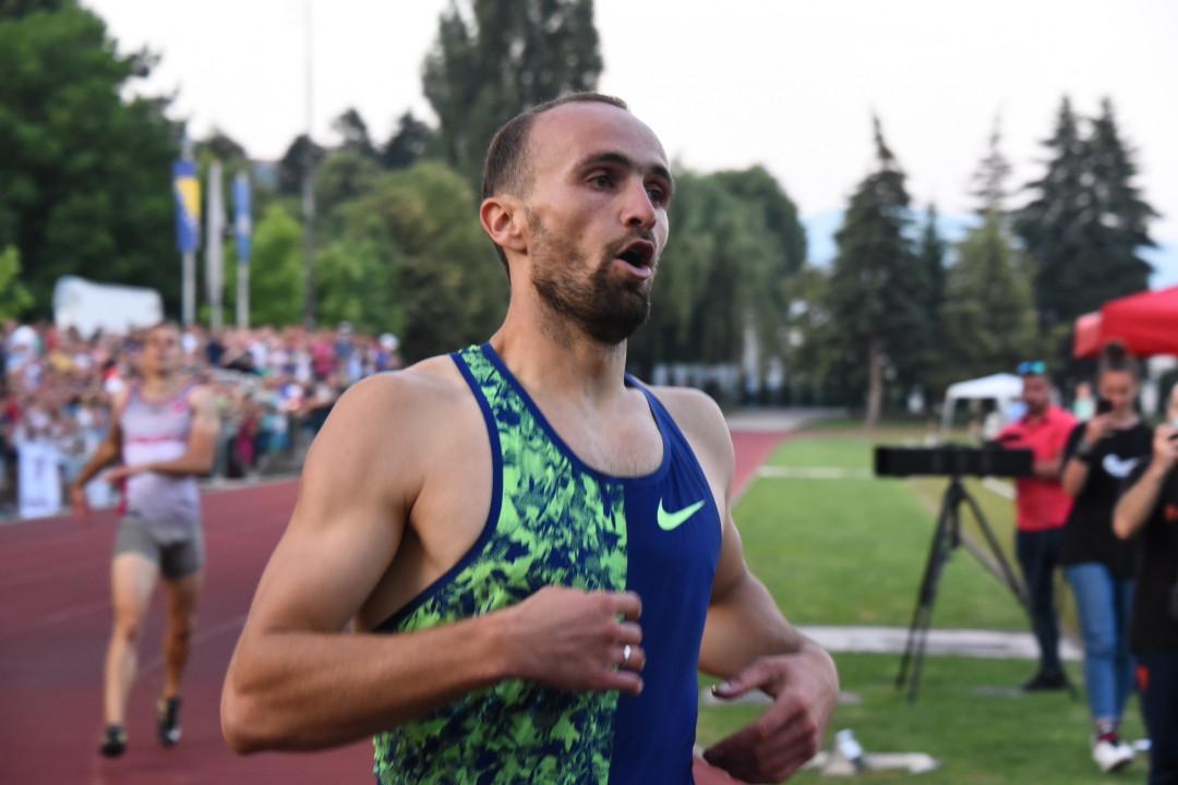 Amel Tuka u nedjelju na otvaranju atletske staze na stadionu Hakija Mršo