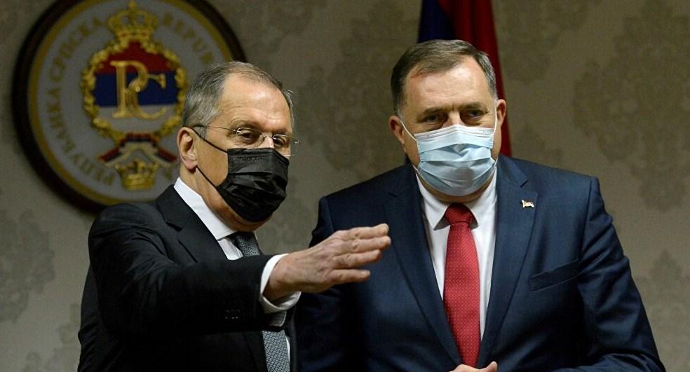 Sergey Lavrov and Milorad Dodik - Avaz