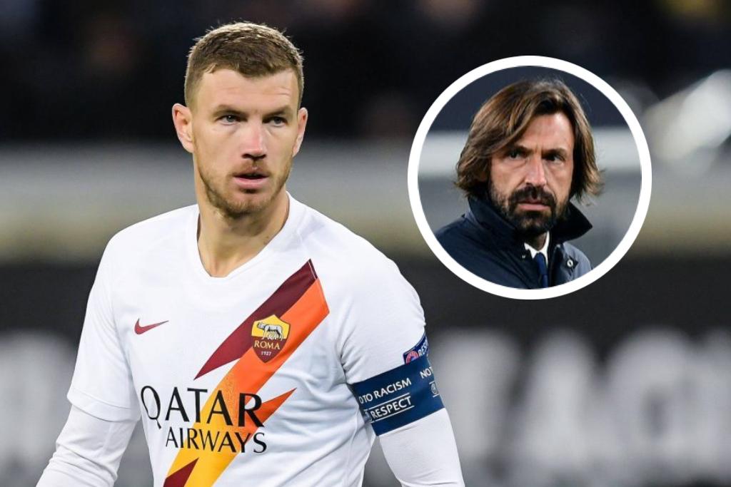 Pirlo: Džeko je vrhunski fudbaler, ali Roma igra dobro i bez njega