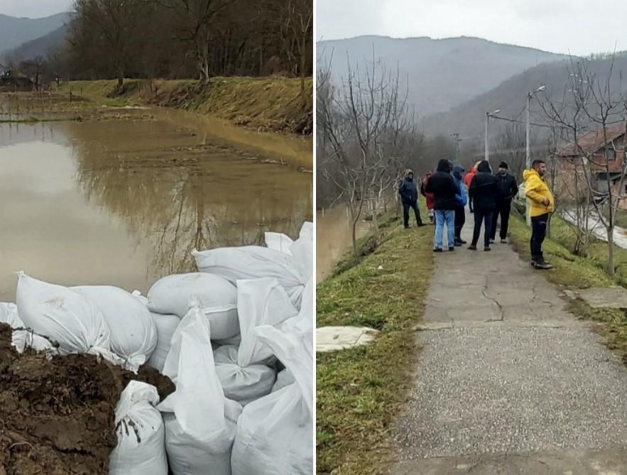 Pred stanovnicima Foče, Ustikoline i Goražda je besana noć: Nabujala Drina prijeti