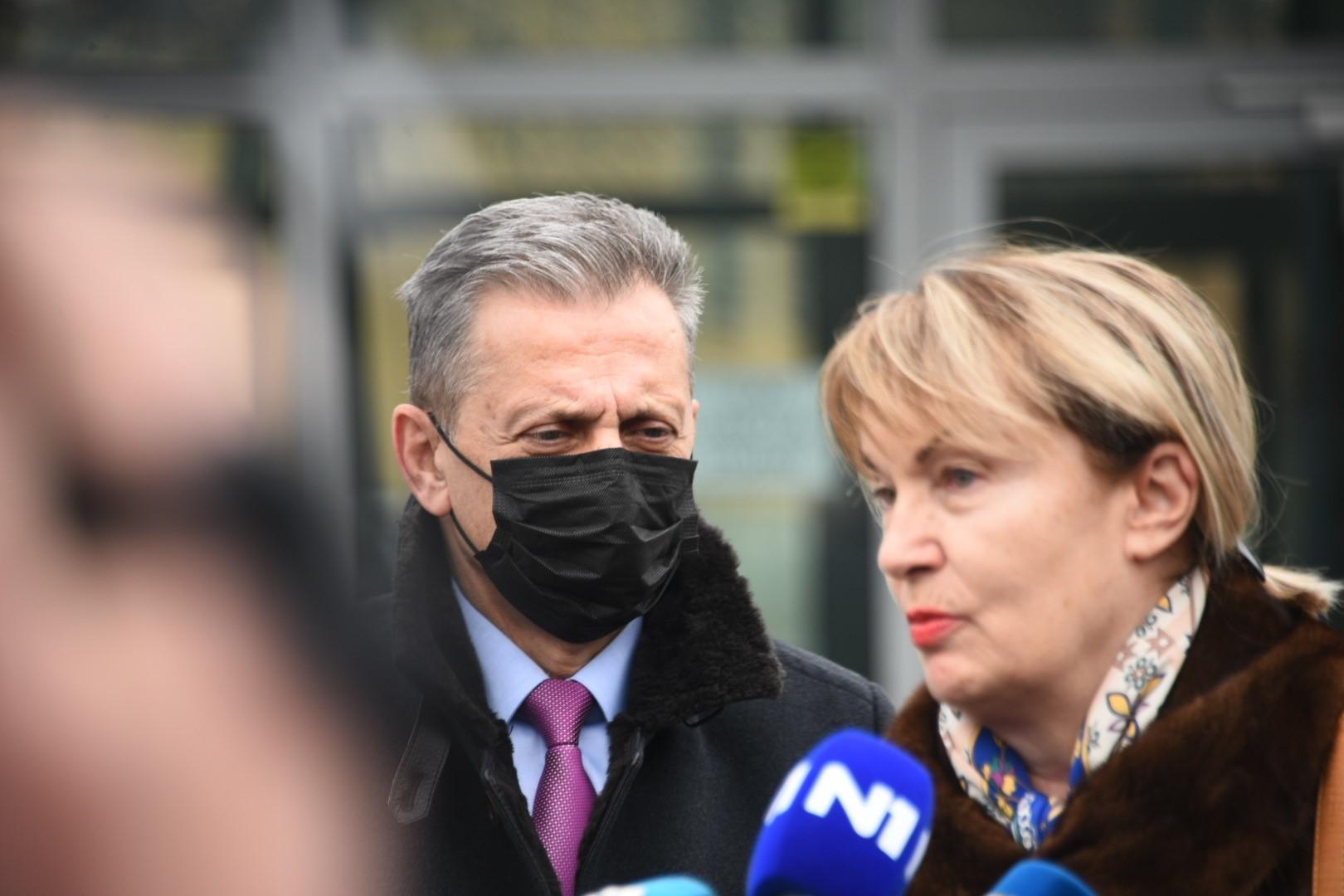 Mehmedagić and Nožica after the verdict was made - Avaz