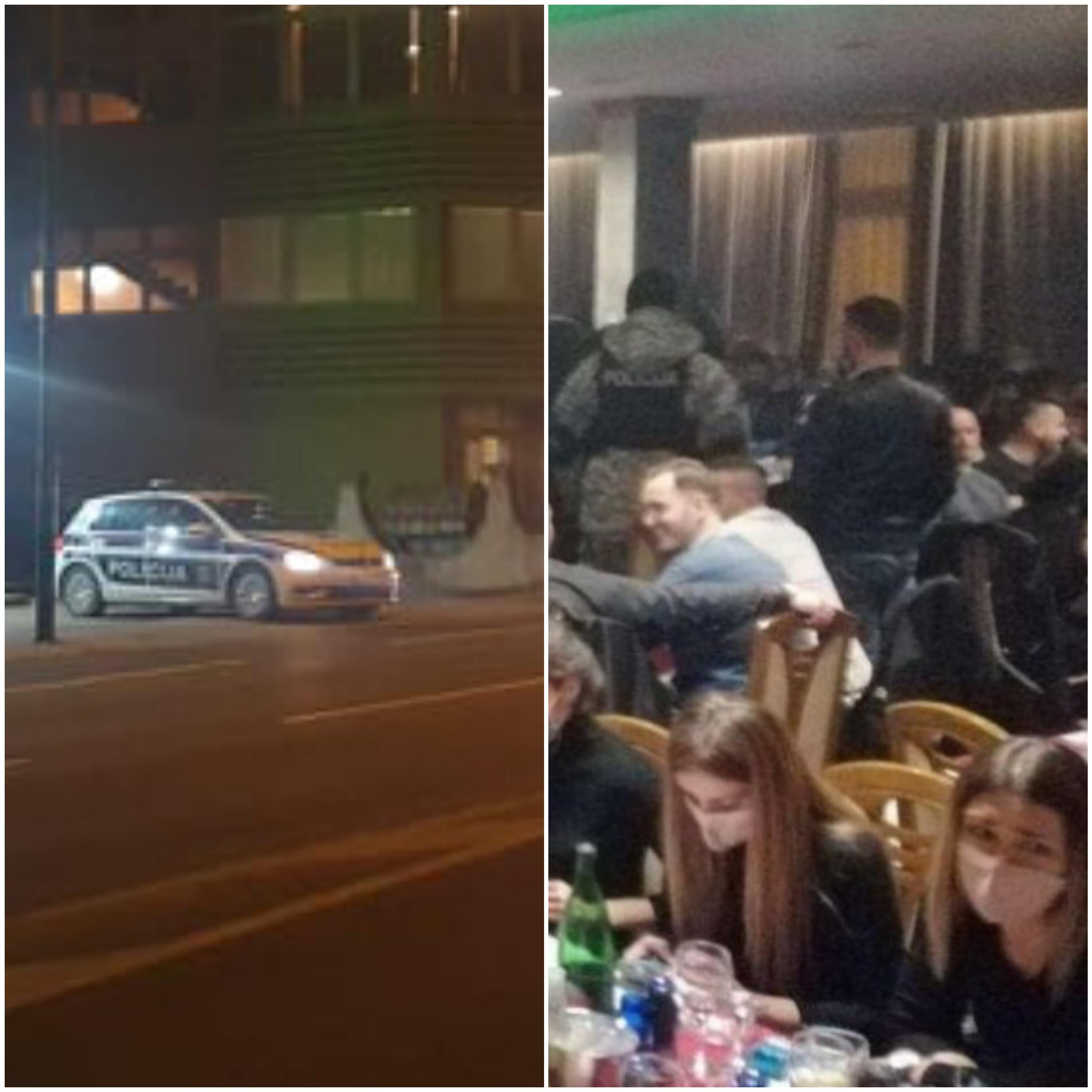 Policija pretresa poznati restoran u Sarajevu, zatekli više od 200 ljudi, sve ih evidentiraju