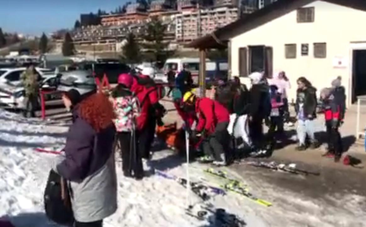 Nesreća na skijanju, teže povrijeđena djevojka