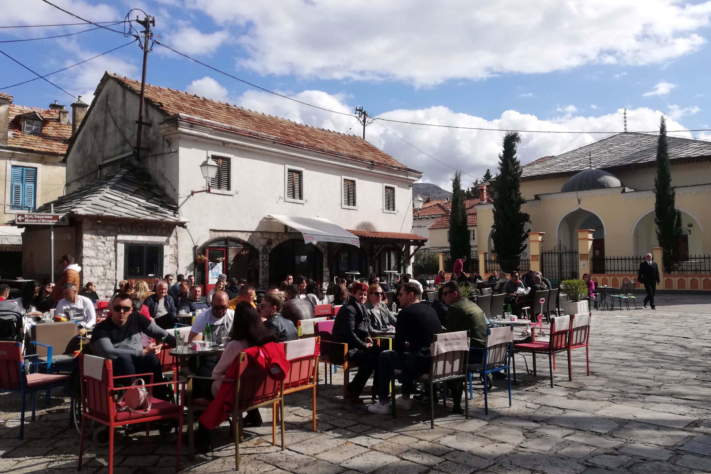 Trebinje se priprema za proljeće, šetnja i kafa na otvorenom