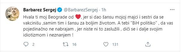 Barbarezova poruka - Avaz