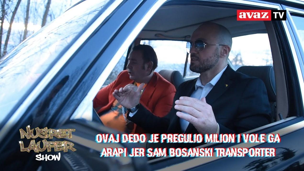 Nusret Laufer Show / "Bosanski transporter" taksista: Dobio bakšiš od 6.000 eura