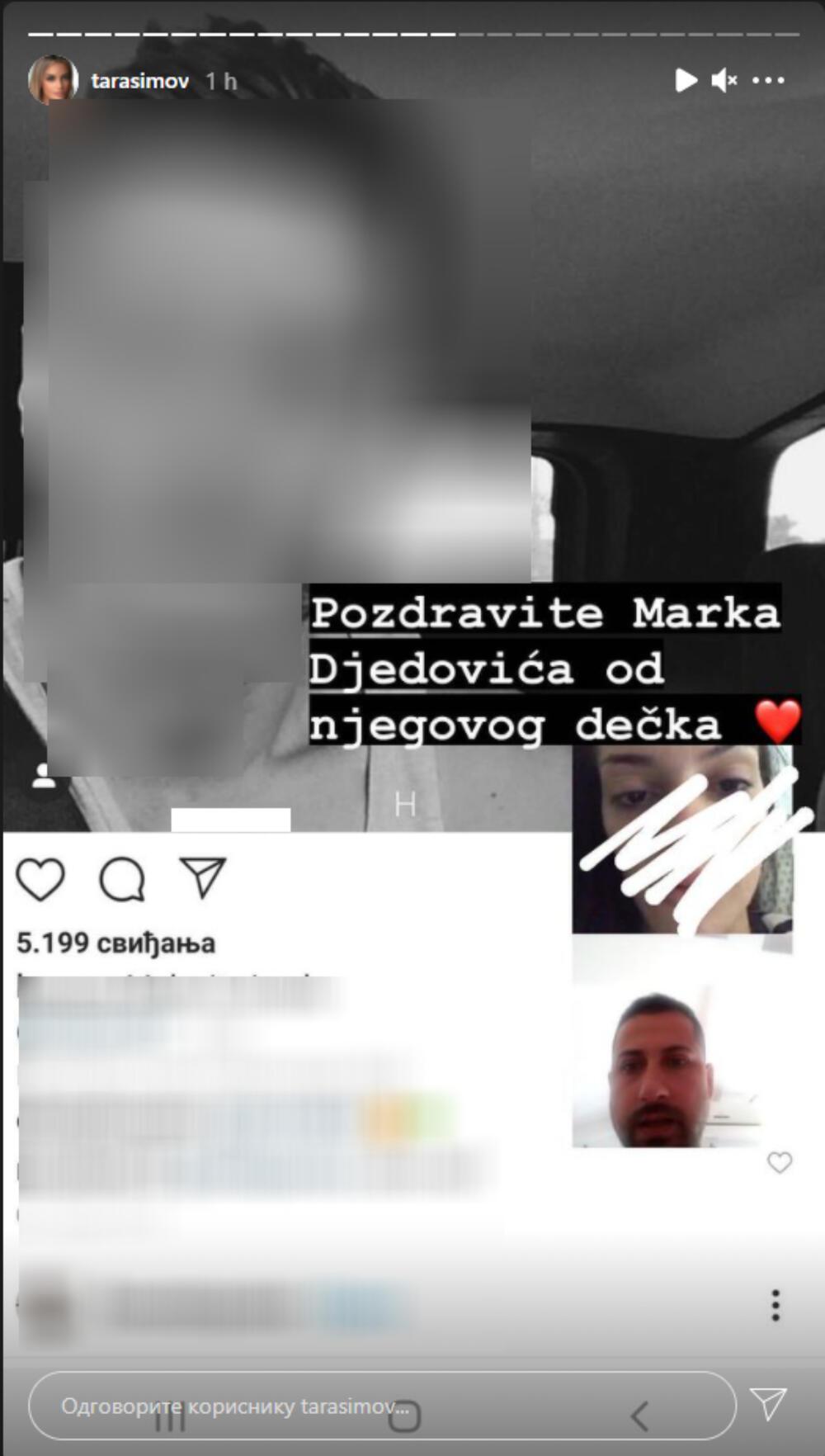 Objava na Instagramu - Avaz