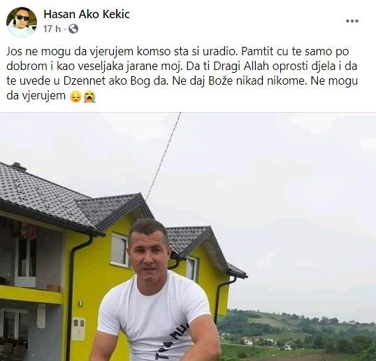 Objava prijatelja Kudića - Avaz