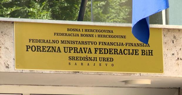 Usvojen nacrt zakona o izmjenama i dopunama Zakona o Poreznoj upravi FBiH