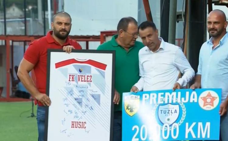 Tuzla City će ponovo častiti Velež: Husić spremio 100.000 KM