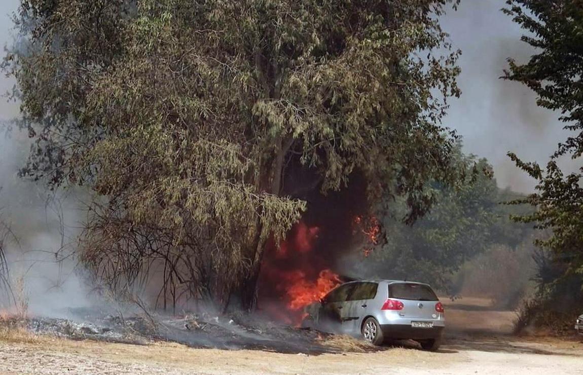 Na čapljinskom kupalištu izgorjela tri automobila