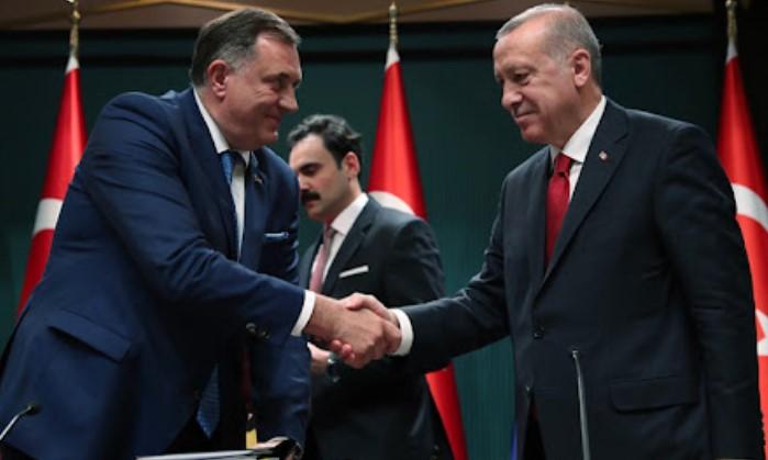 Dodik i Erdoan tokom sastanka u Turskoj - Avaz