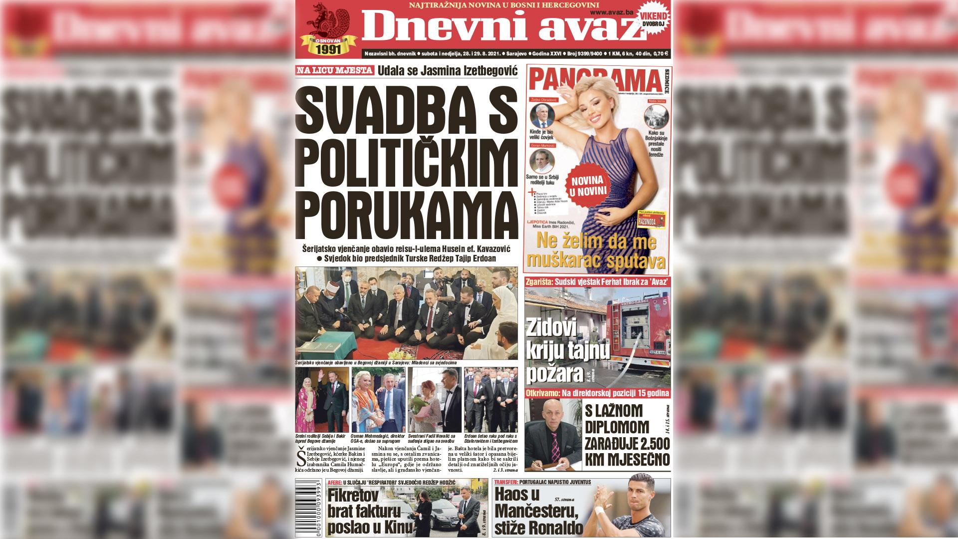 Svadba s političkim porukama