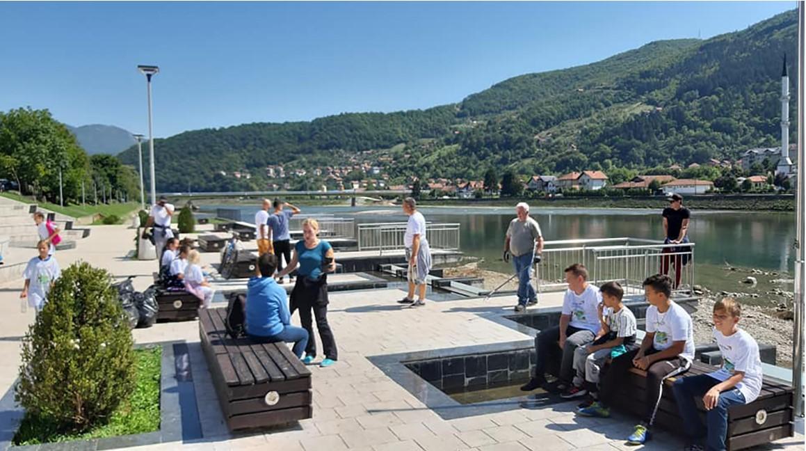 Čišćenje priobalja Drine ima za cilj jačanje ekološke svijesti građana