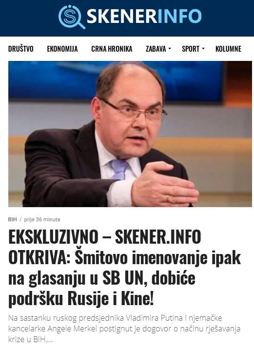 Tekst objavlje na portalu Skener.info - Avaz