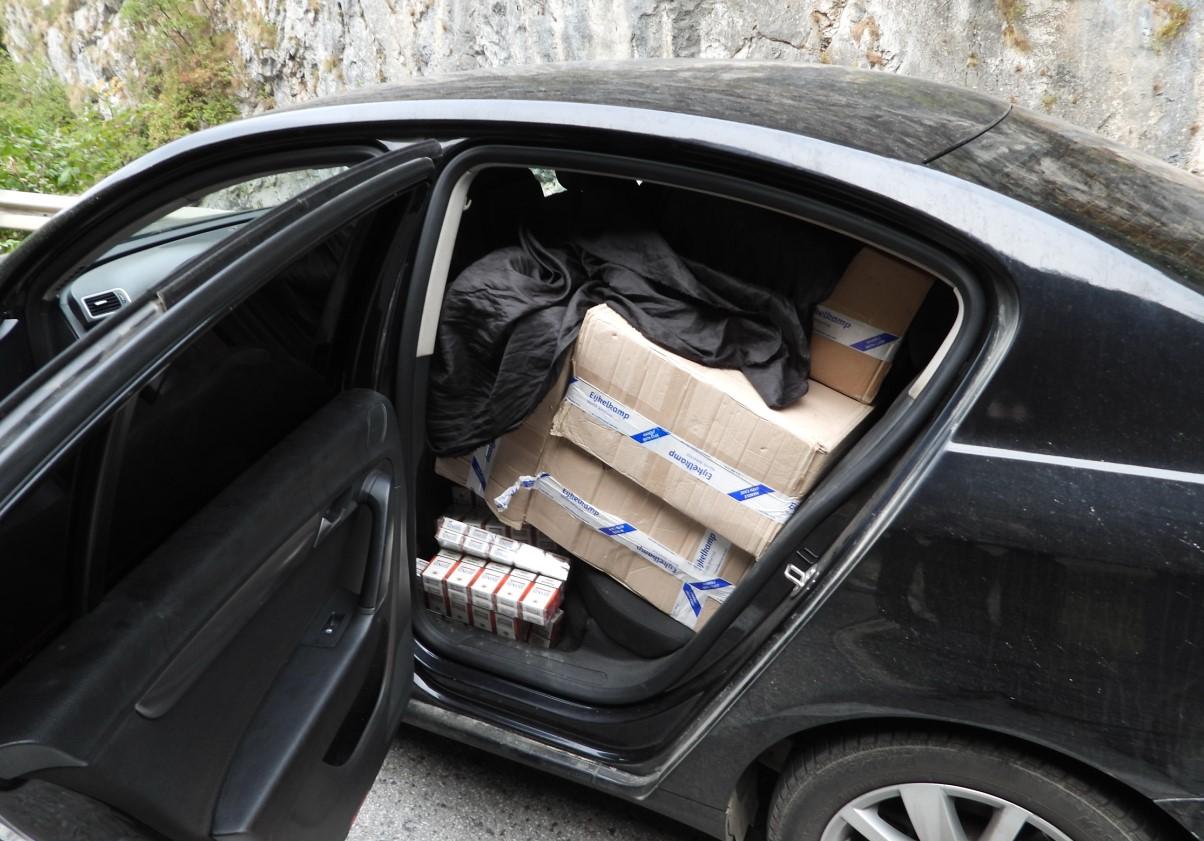 Granična policija zaplijenila cigarete vrijedne 45.000 KM