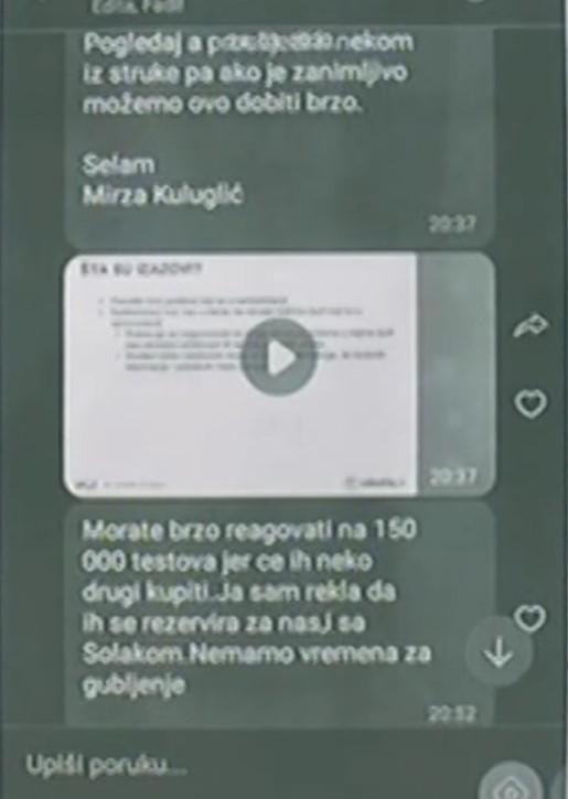 Prepiska iz viber grupe - Avaz