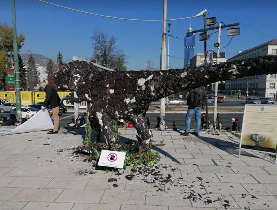 Ova skulptura je maskota kampanje UNDP-a - Avaz