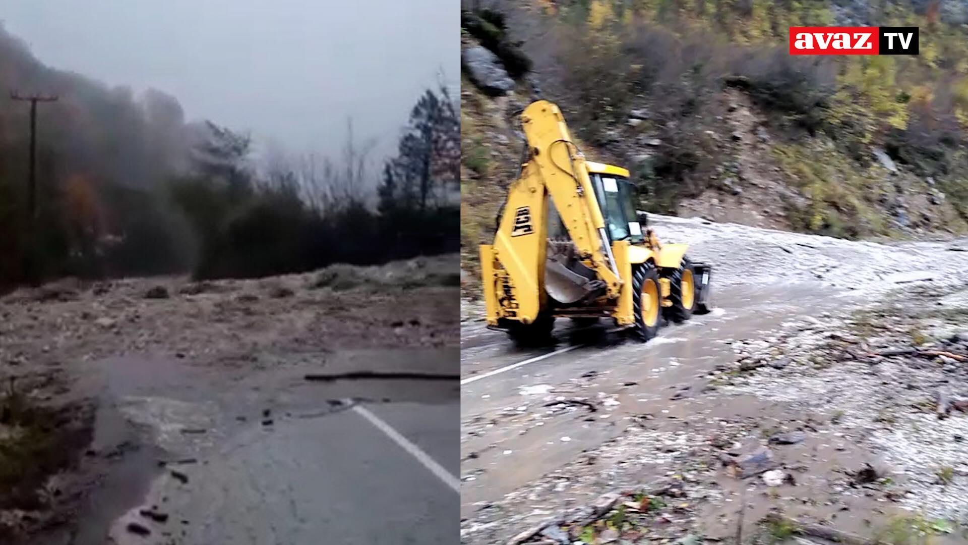 Nevrijeme širom BiH: Ogromno klizište sručilo se na put Jablanica - Blidinje