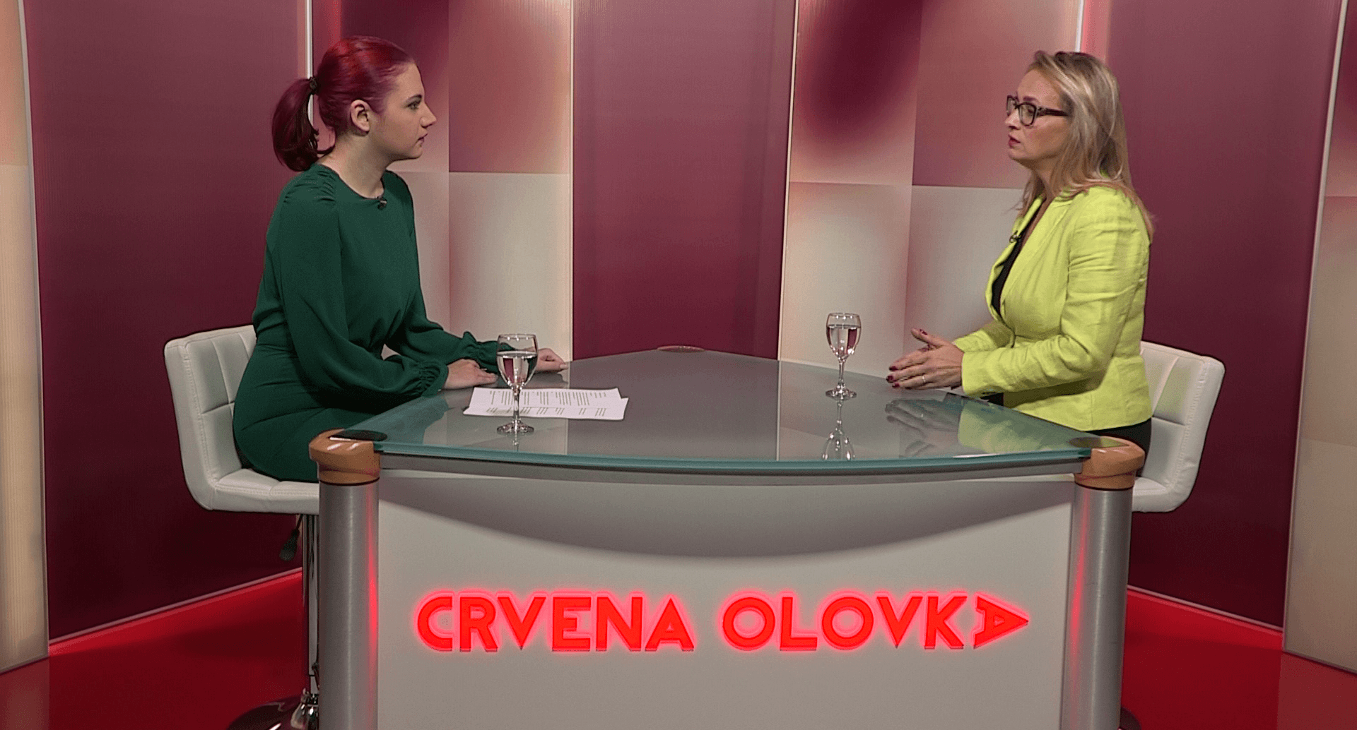 Gošća večerašnjeg izdanja "Crvene olovke" je Ivana Marić