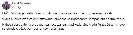 Novalić vrijeđa "Avaz" - Avaz