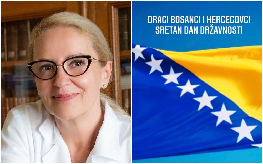 Sebija Izetbegović čestitala Dan državnosti BiH