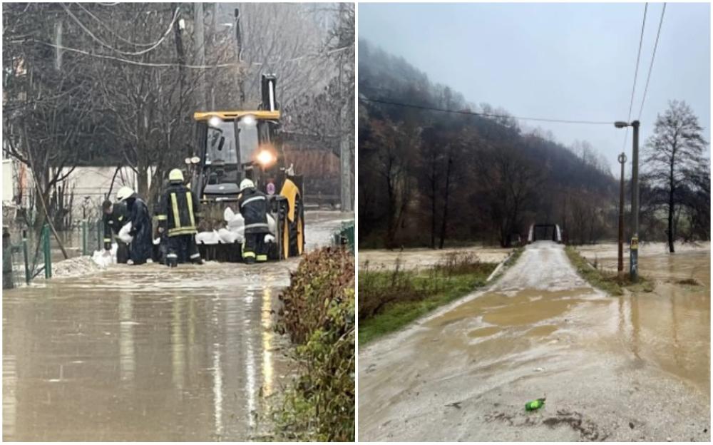 Nove poplave u Visokom: Voda prijeti kućama