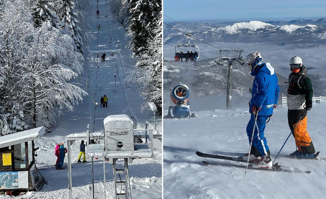 Zimske radosti: Počelo i dnevno skijanje na Bjelašnici