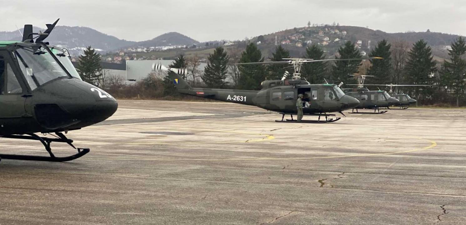 U petak službena primopredaja helikoptera Bell Huey II za Oružane snage BiH