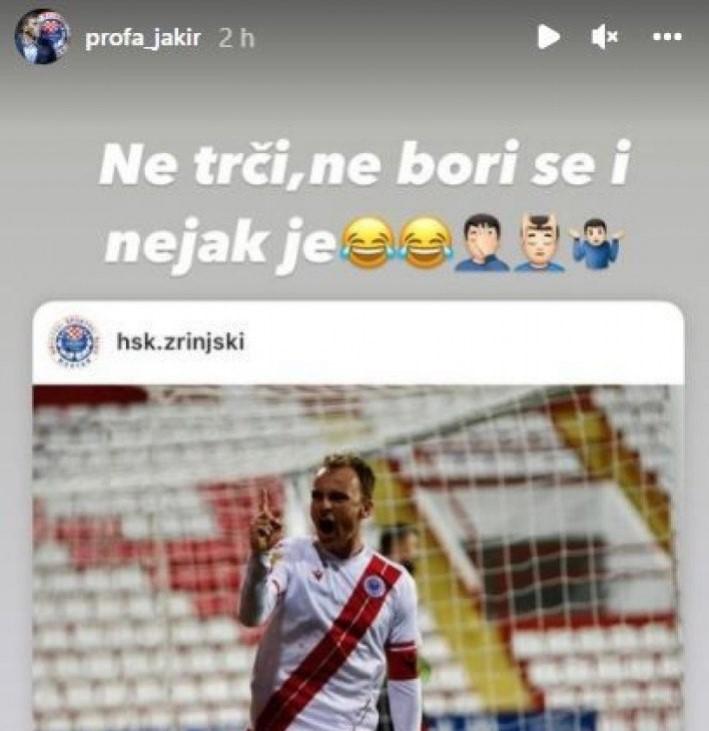 Jakirovićeva objava na Instagramu - Avaz